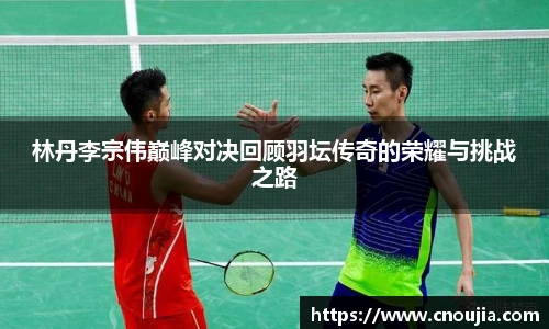 林丹李宗伟巅峰对决回顾羽坛传奇的荣耀与挑战之路